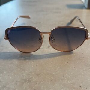 Jessica Simpson Rose gold sunglasses